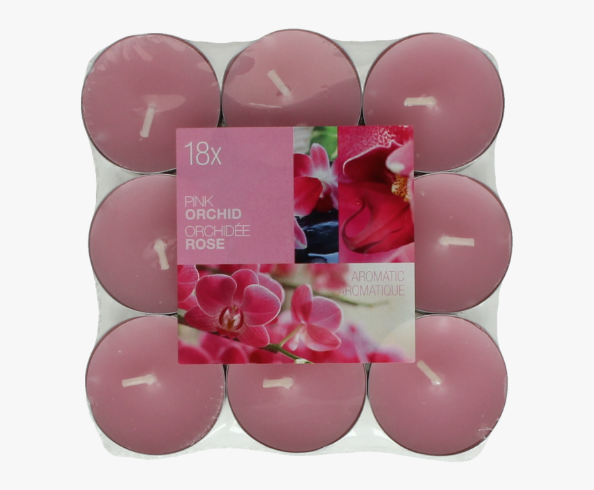 Pink Orch - Růžové Čajové Svíčky Koupit, HD Png Download