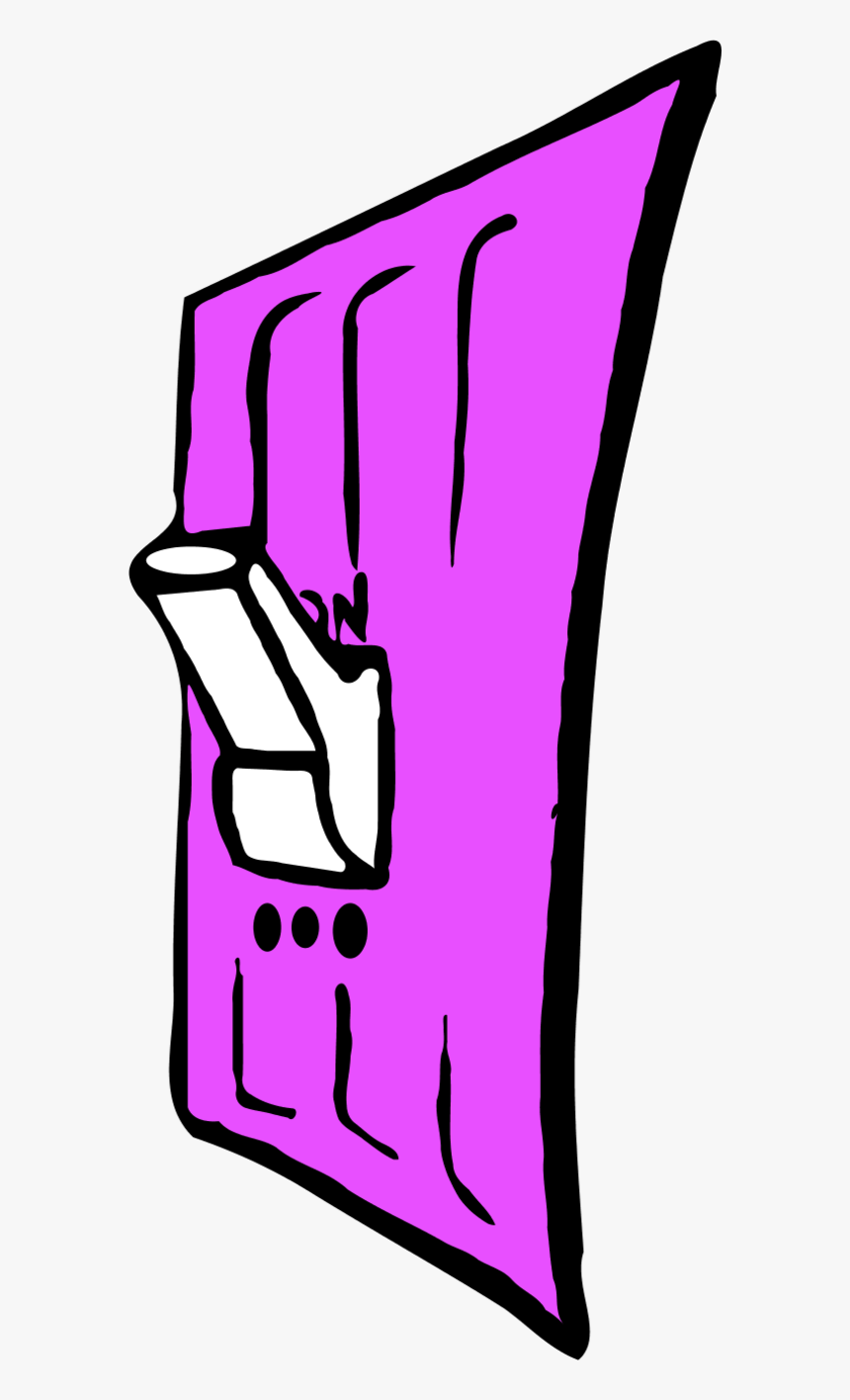 Electrical Clipart Electricity Bolt - Light Switch Clip Art, HD Png Download