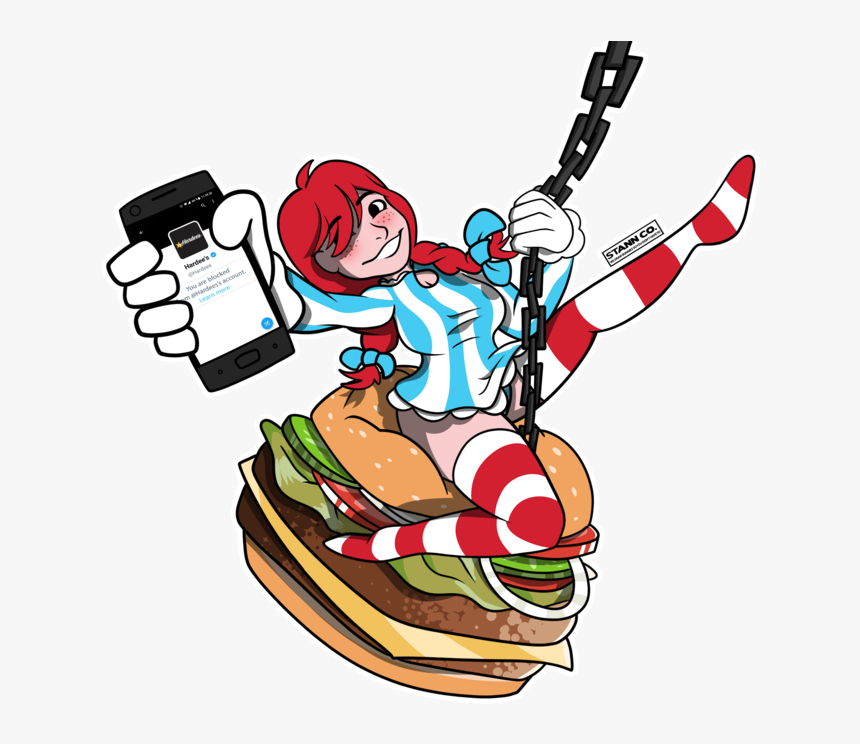 Smug Girls By Manya Kun Clipart , Png Download - Furry Wendy's, Transparent Png