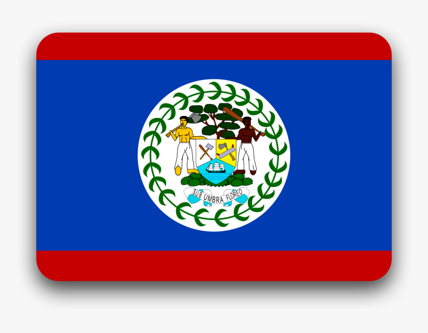 Belize Flag - Belize Flag Background, HD Png Download