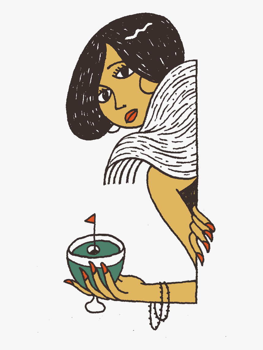 Woman Alone - Illustration, HD Png Download