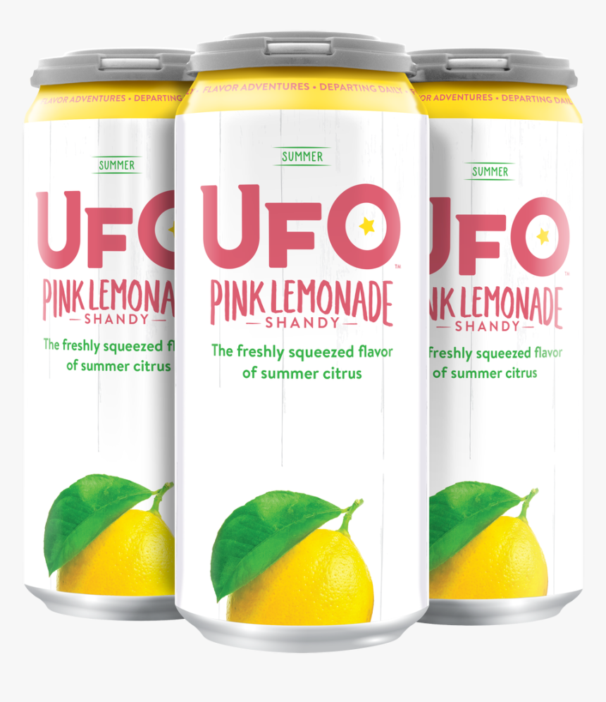 Ufo Pink Lemonade Shandy 16oz Can 4-pack, Pdf - Juicebox, HD Png Download