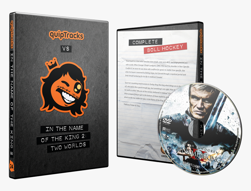 In The Name Of The King 2 Dvd W/ Custom Case - Book Cover, HD Png Download