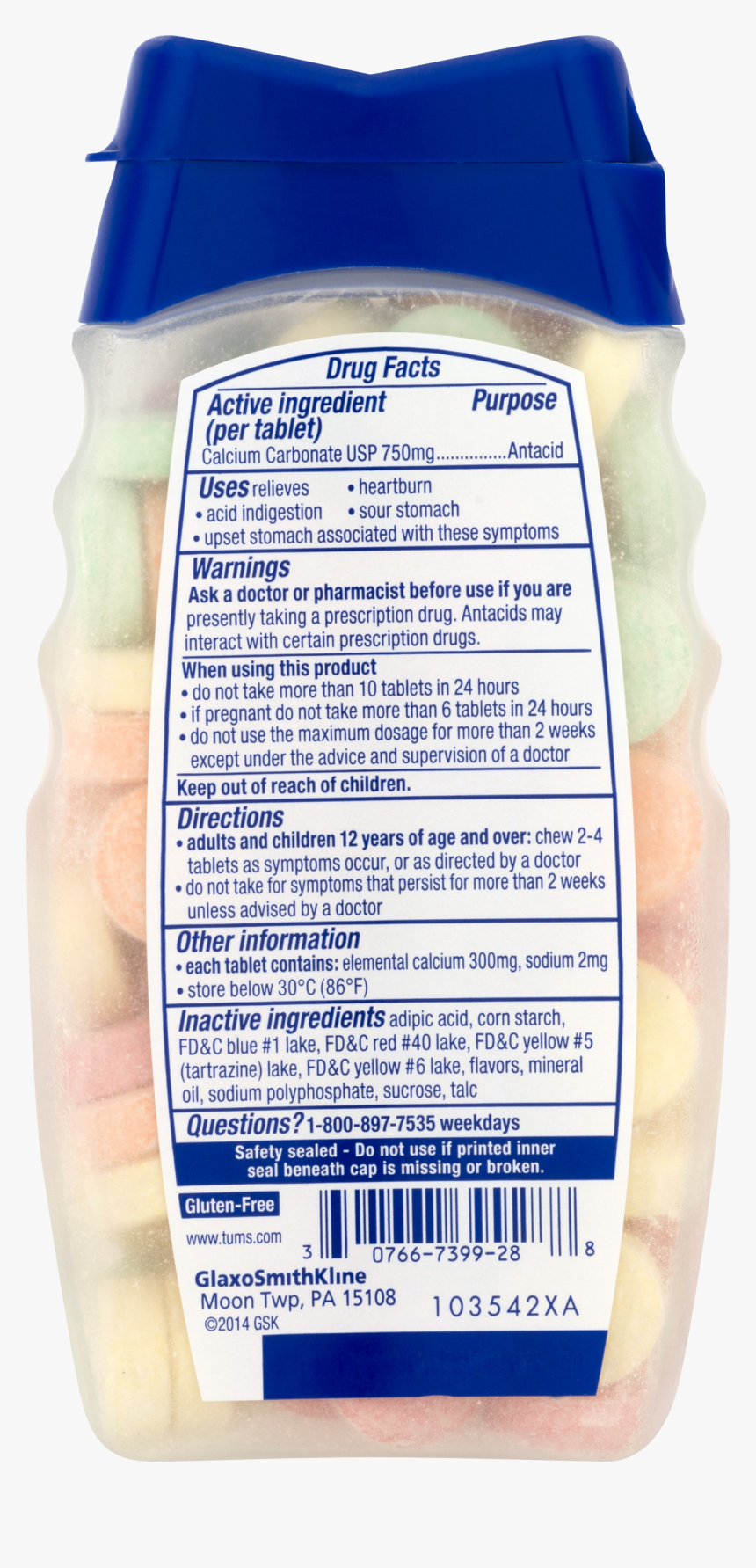 Tums Labels, HD Png Download