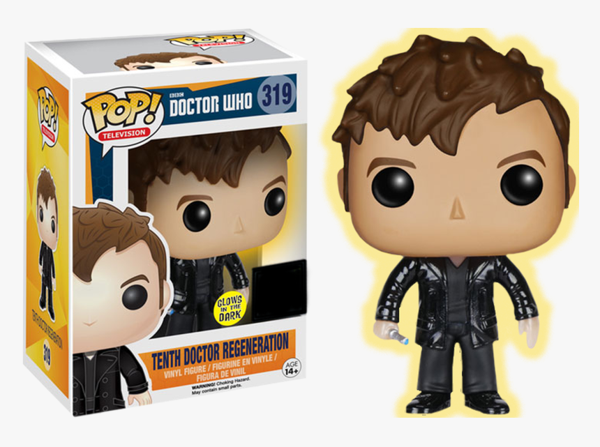 10th Doctor Funko Pop, HD Png Download