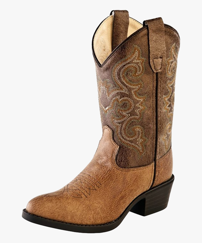 Old West Child S J Toe Western Boot - Ladies Ansi Steel Toed Boots, HD Png Download