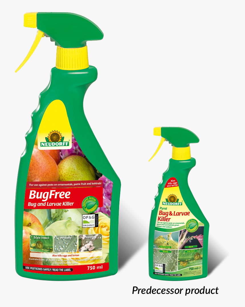 Neudorff Bug And Larvae Killer , Png Download - Neudorff Bugfree Bug And Larvae Killer, Transparent Png
