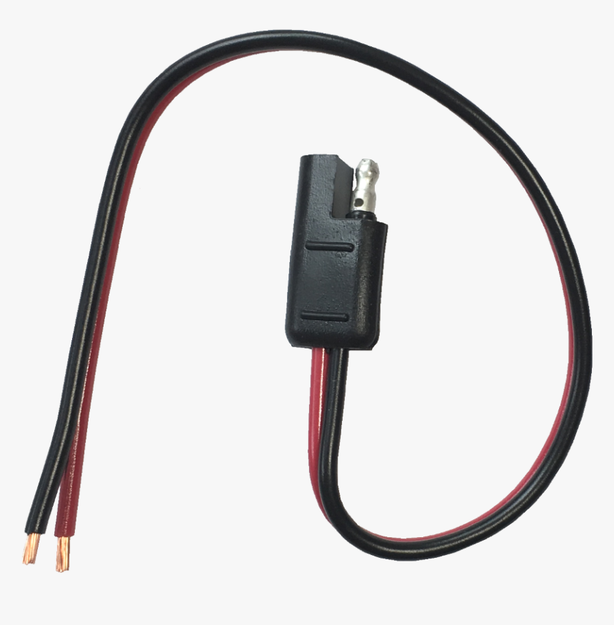 Plug 2poleflat Pvside - Storage Cable, HD Png Download