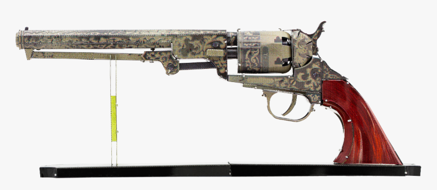 Old West Revolver - Metal Earth Wild West Revolver, HD Png Download
