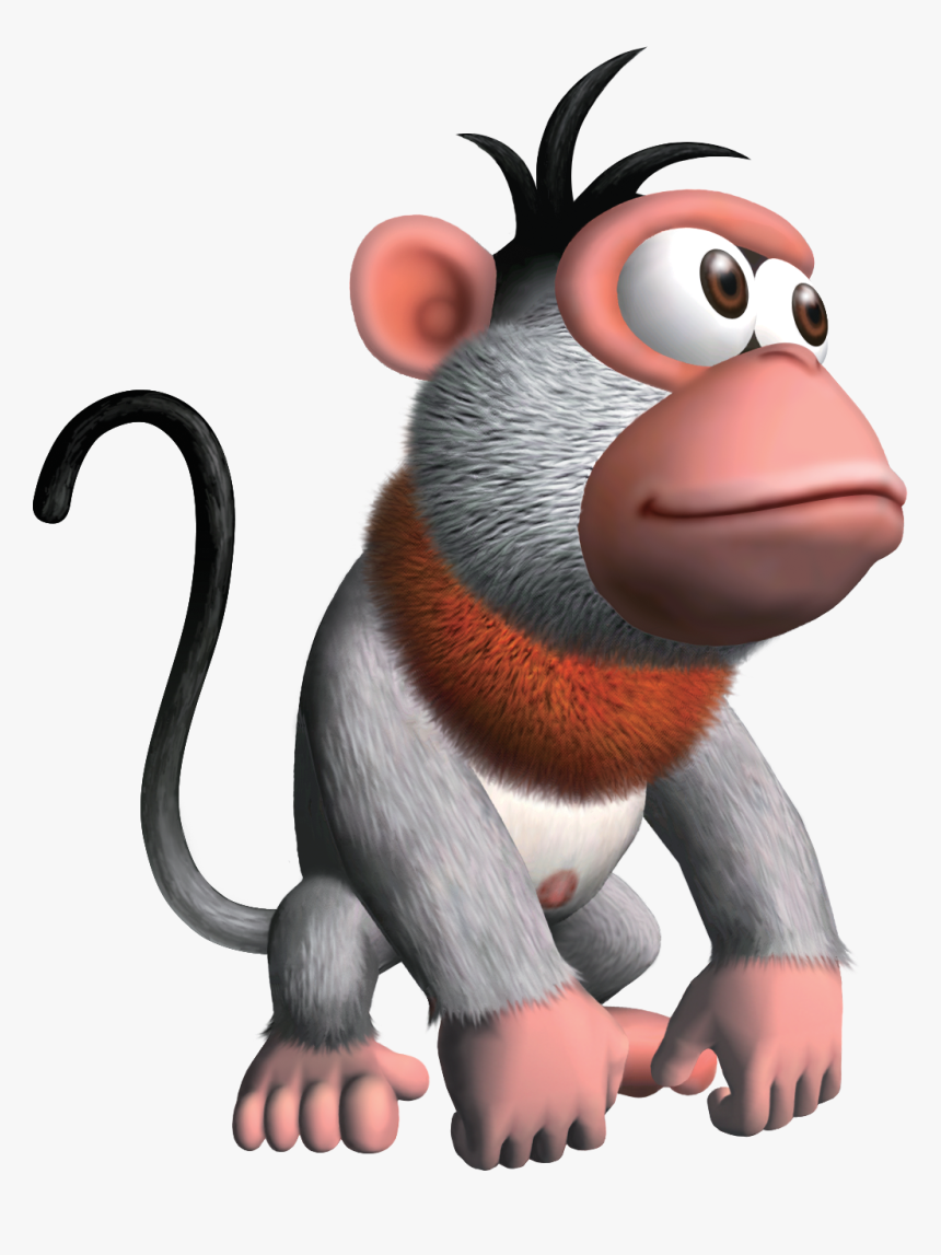 Helpermonkey-dkjb - Donkey Kong Jungle Beat Monkey, HD Png Download