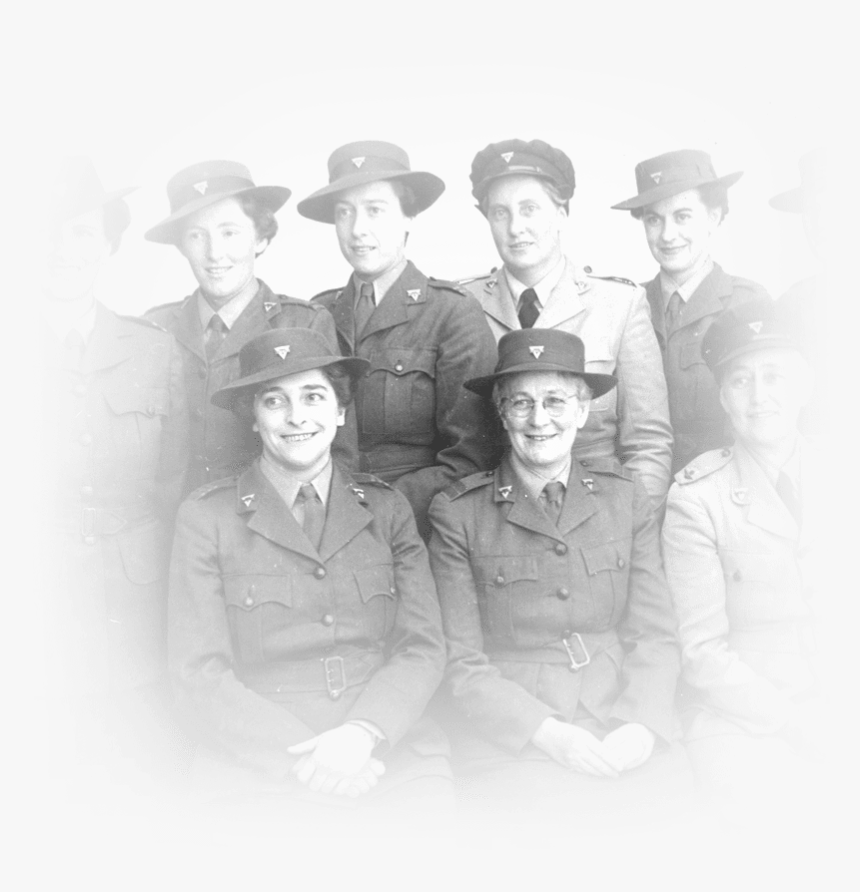 Members Of The Australian Women S Army Service - Military Officer, HD Png Download