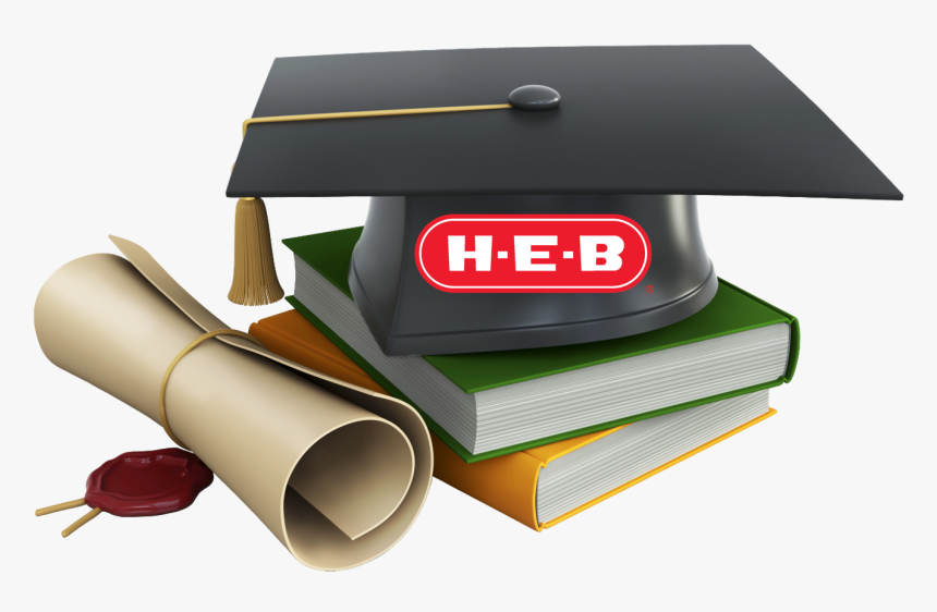 Graduation Cap And Book In Png, Transparent Png