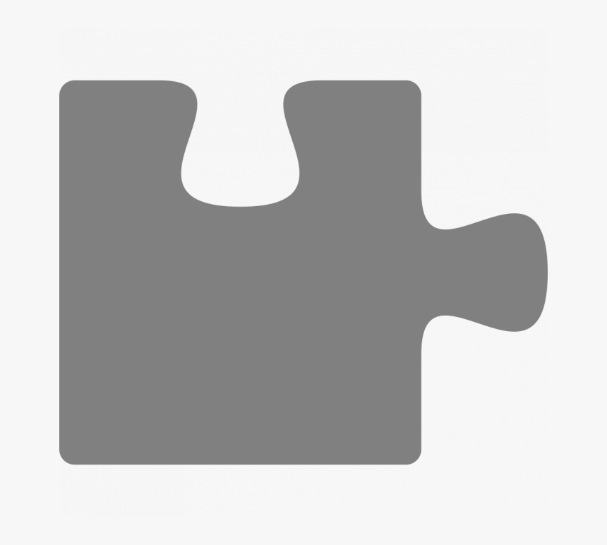 Puzzle Template Americanflat 12 Pack Black Picture - Puzzle 1 Piece Png, Transparent Png