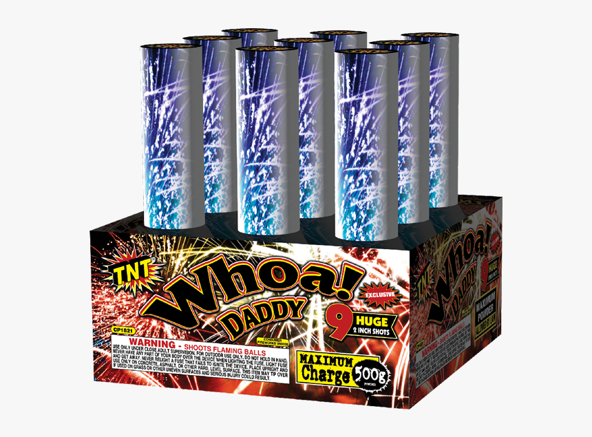 500 Gram Firework Aerial Finale Whoa Daddy - Tnt Fireworks, HD Png Download