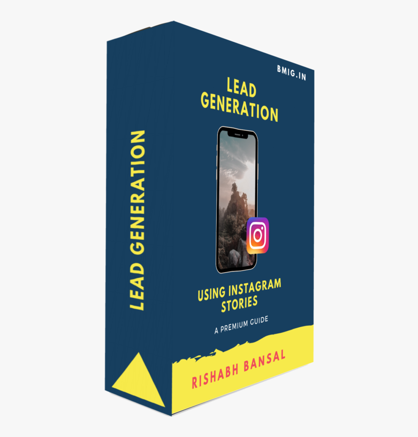 Lead Generation Using Instagram Stories Eboook Cover - Graphic Design, HD Png Download