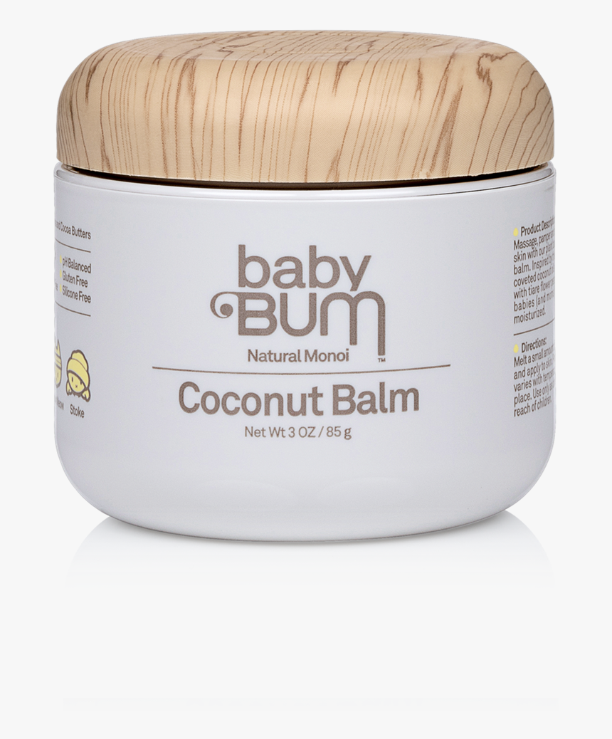 Baby Bum Spf 50 Mineral Sunscreen Lotion - Baby Bum Coconut Balm Natural Monoi, HD Png Download