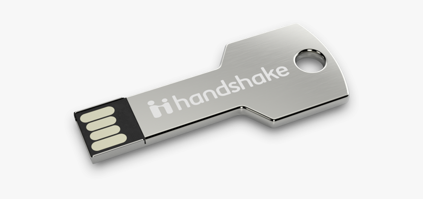 Key Shape Usb Drive - Usb Flash Drive, HD Png Download