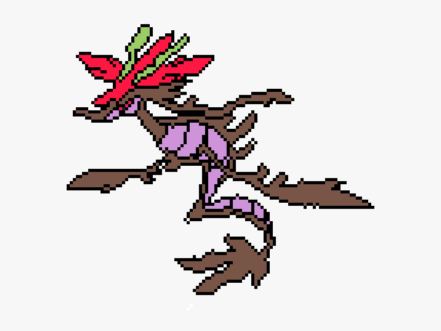 Dragalge Pixel Art, HD Png Download