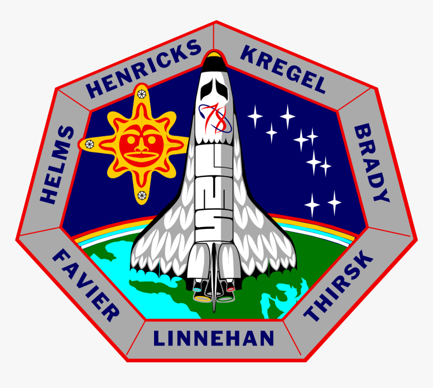 Sts 78 Patch, HD Png Download