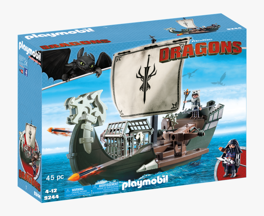 Train Your Dragon Playmobil, HD Png Download