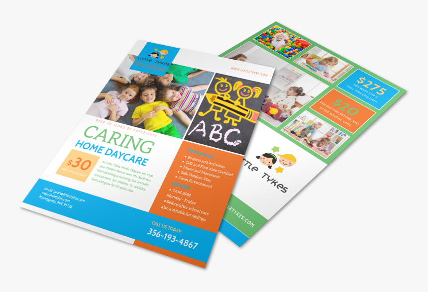 Daycare Flyer - Flyer, HD Png Download