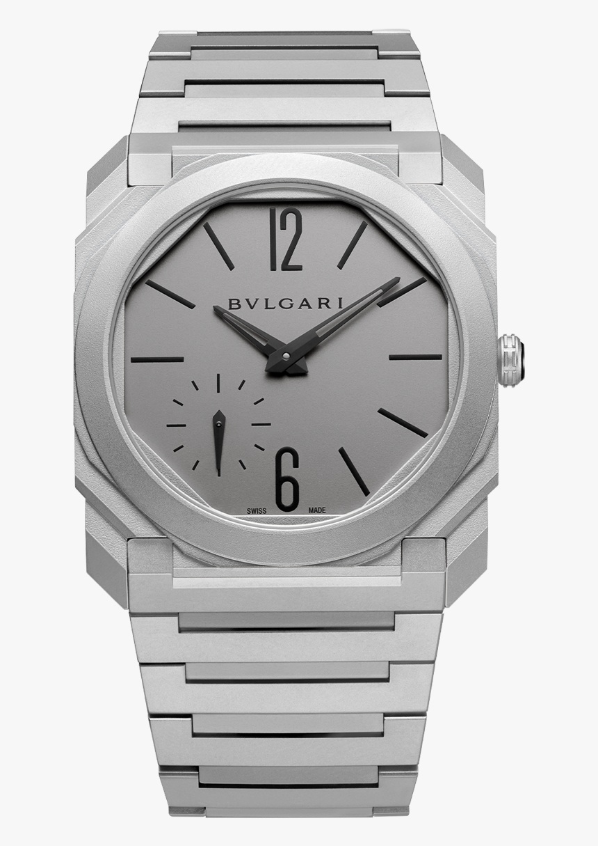 Bulgari Octo Finissimo Steel, HD Png Download