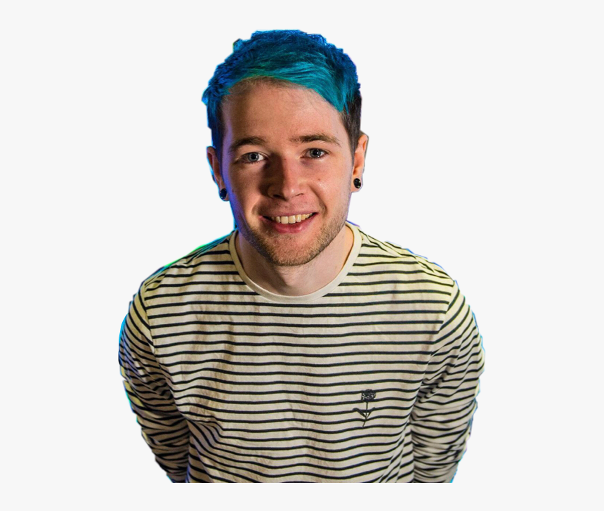 #dantdm #sticker #freetoedit - Portrait Photography, HD Png Download