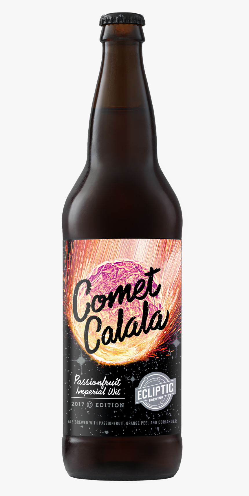 Image Courtesy Ecliptic Brewing Company - Beer Bottle, HD Png Download