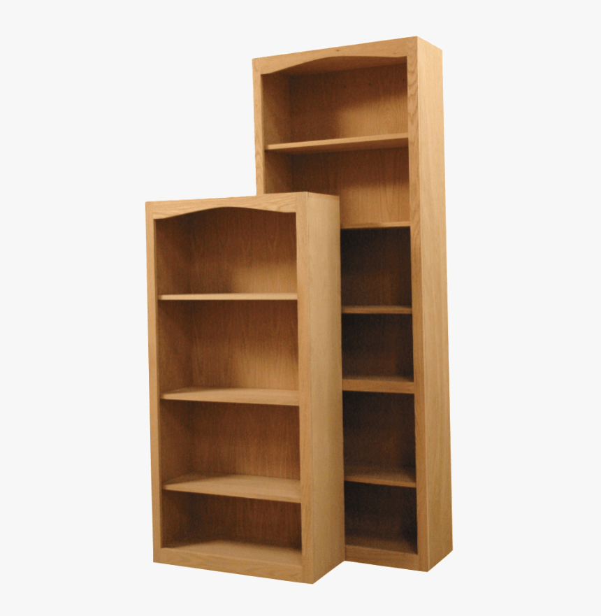 Furniture In The Raw Arch Bookcases - Bookcase, HD Png Download