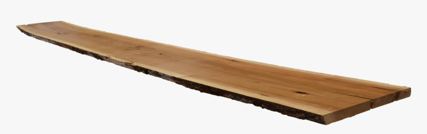 Front-side Angle Of Butternut Live Edge Slab - Plank, HD Png Download