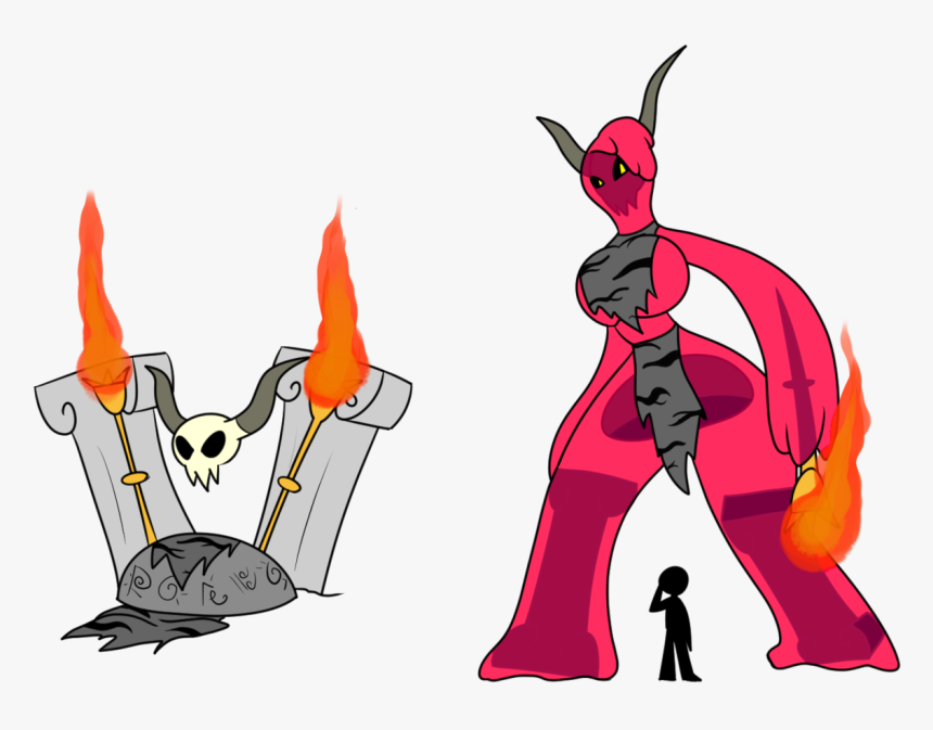 Commission For @andyblondecat
a Gigantic Slimic Using - Cartoon, HD Png Download