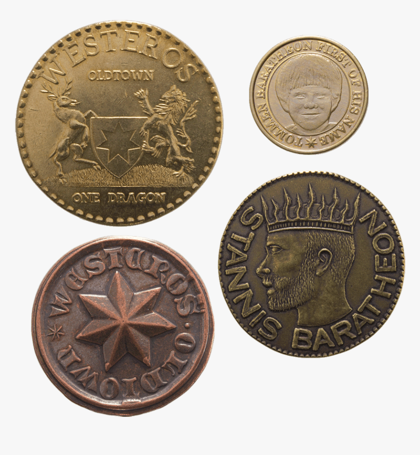 House Baratheon Coin Set - Flange Cover Gas Fireplace, HD Png Download