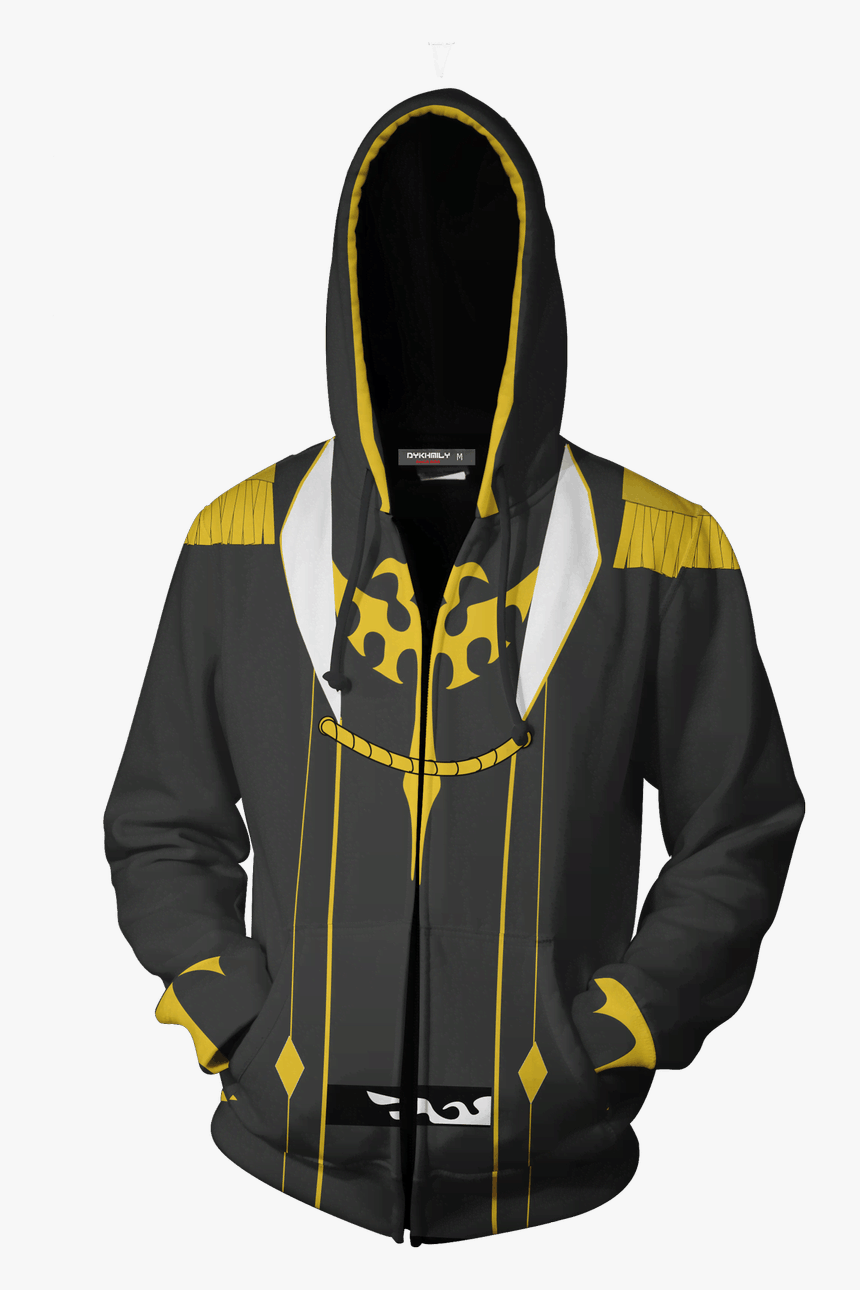 Code Geass Lelouch Lamperouge Cosplay Zip Up Hoodie - Code Geass Jacket, HD Png Download