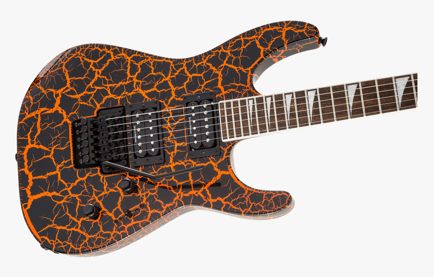 New Jackson X Series Soloist Slx Crackle Orange Crackle - Jackson X Series Orange Crackle, HD Png Download