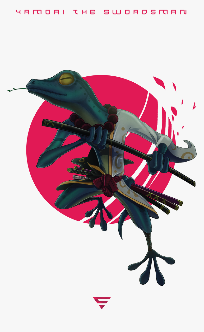 Yamori Gecko, HD Png Download