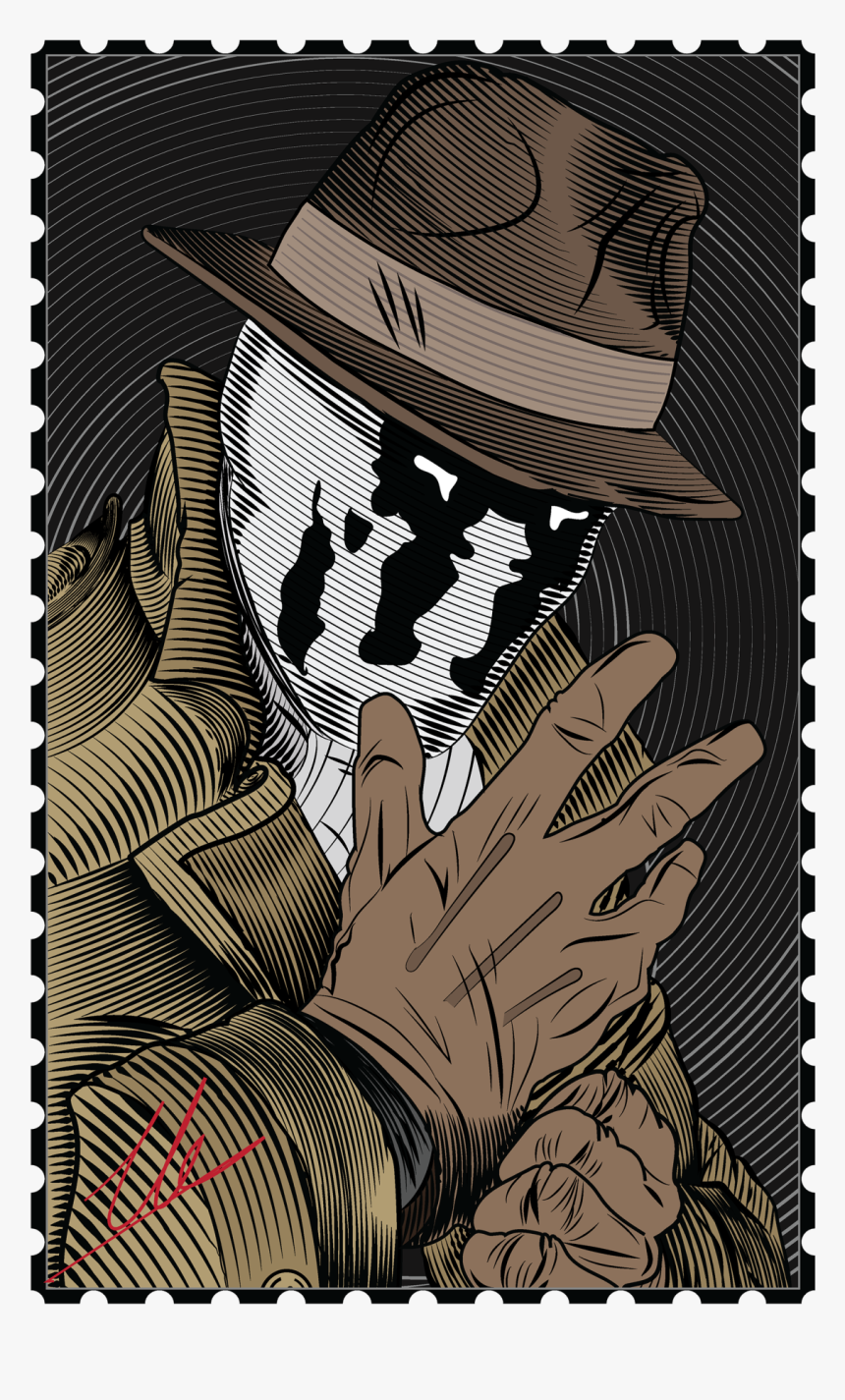 Rorschachart By Ulises Luna - Postage Stamp, HD Png Download