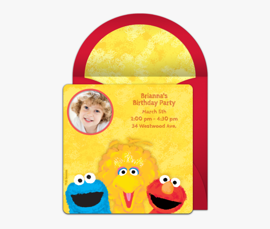 Happy First Birthday Elmo, HD Png Download