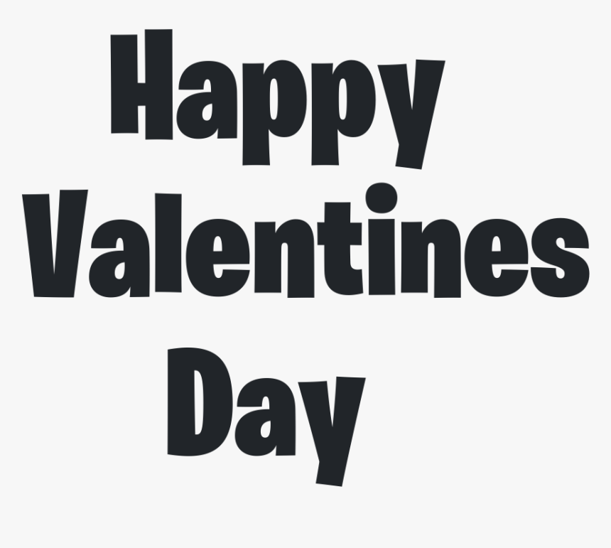 Happy 
valentines
 Day Fortnite Png Logo - Parallel, Transparent Png