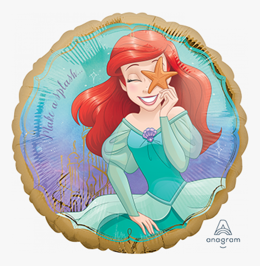 Disney Princess Ariel Plate, HD Png Download