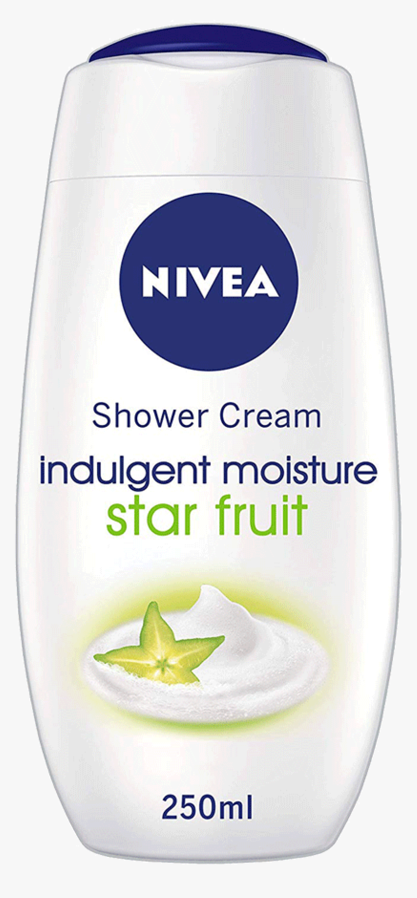 Nivea Shower Cream Indulgent Moisture Star Fruit 250, HD Png Download