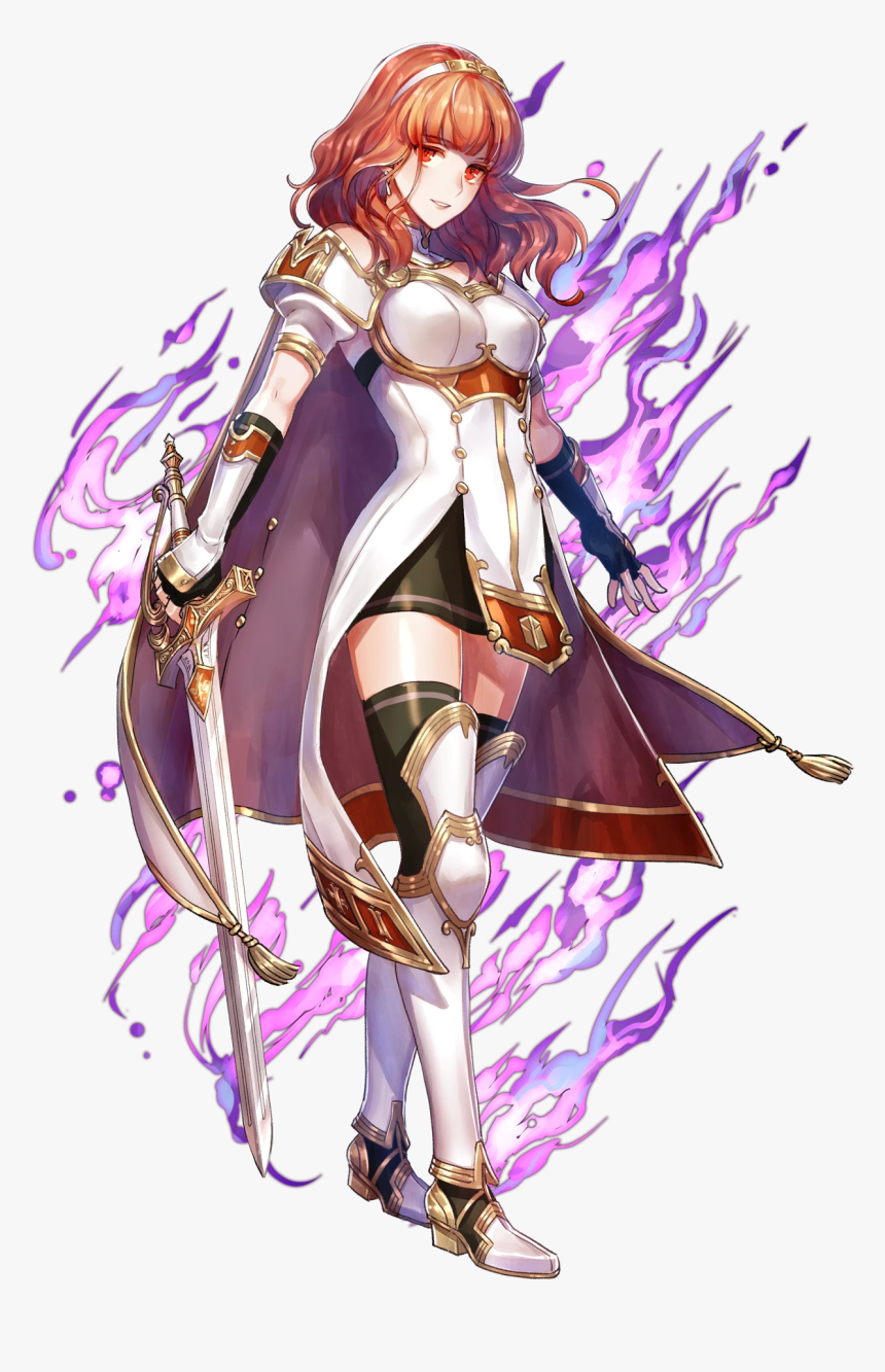 Fallen Robin F Png - Fire Emblem Heroes Celica Fallen, Transparent Png
