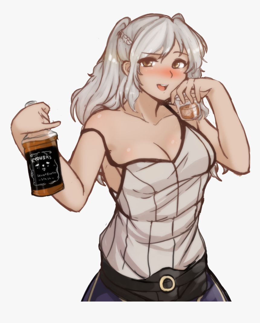 Usa S Secre Fuctin Cartoon Muscle - Fire Emblem Drunk Robin, HD Png Download