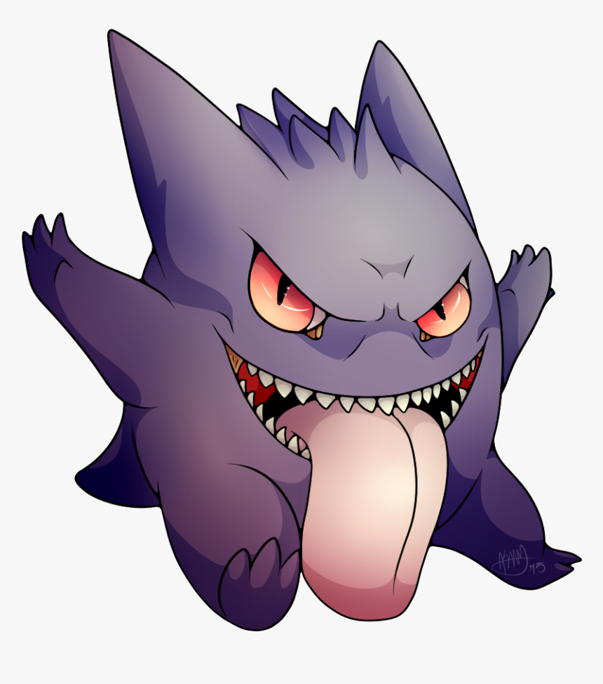 Gengar - Cartoon, HD Png Download