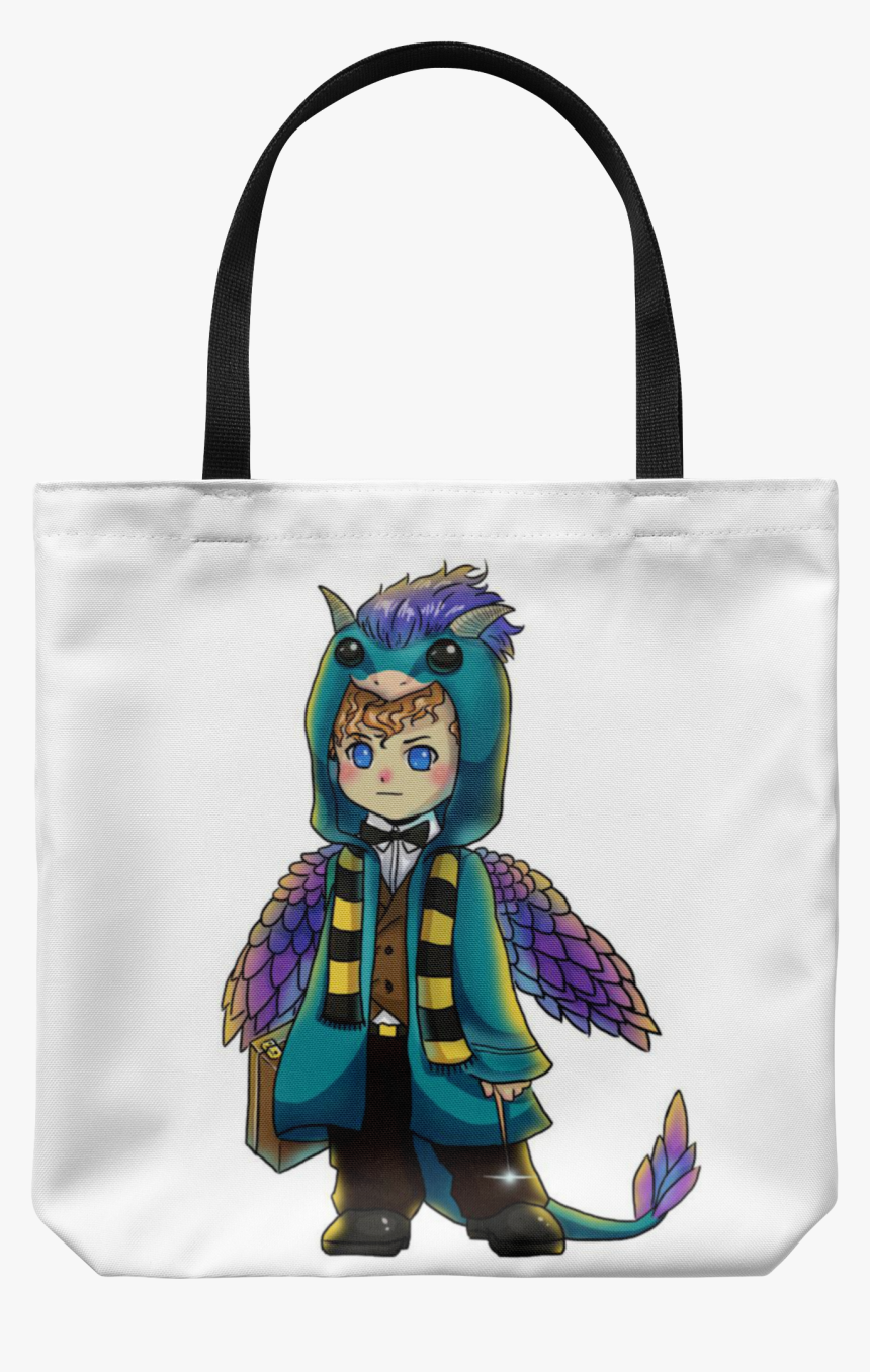 Newt Scamander Art Cartoon, HD Png Download