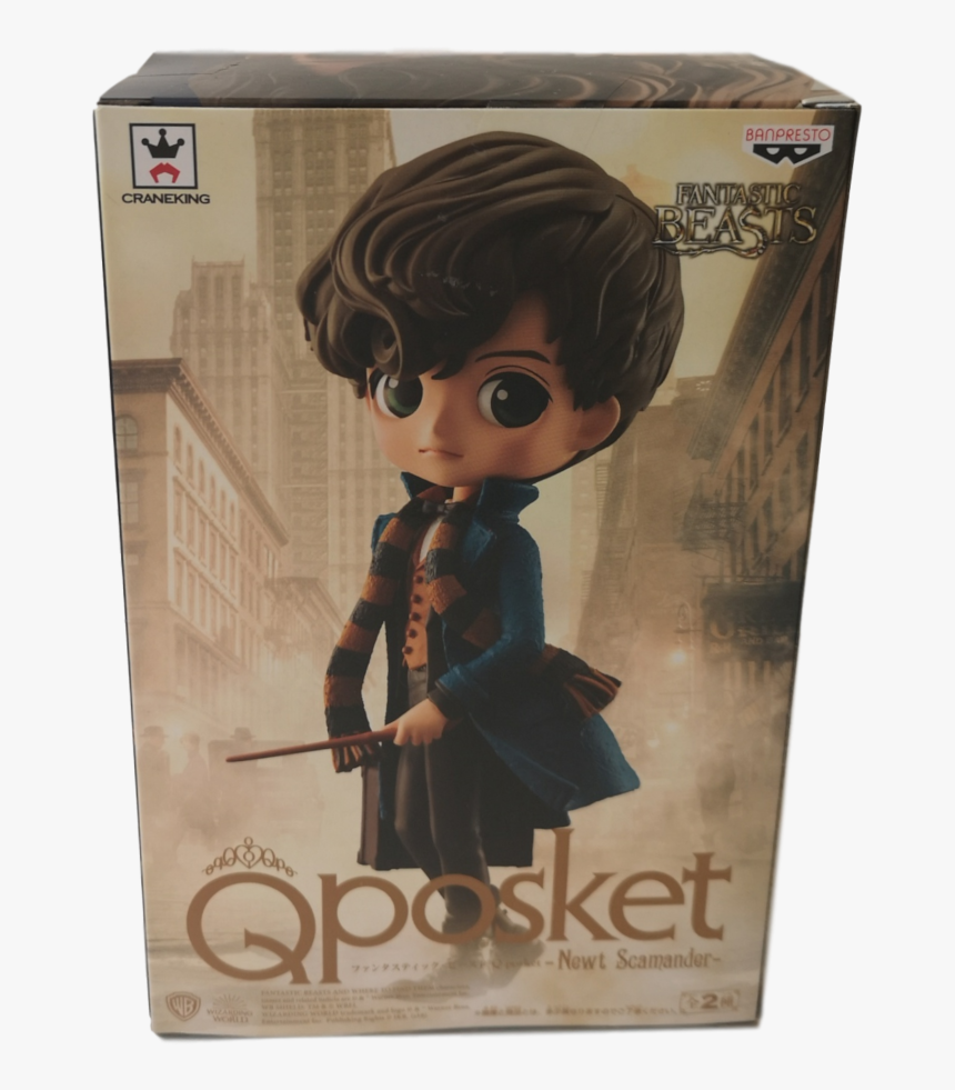 Newt Scamander Q Posket, HD Png Download