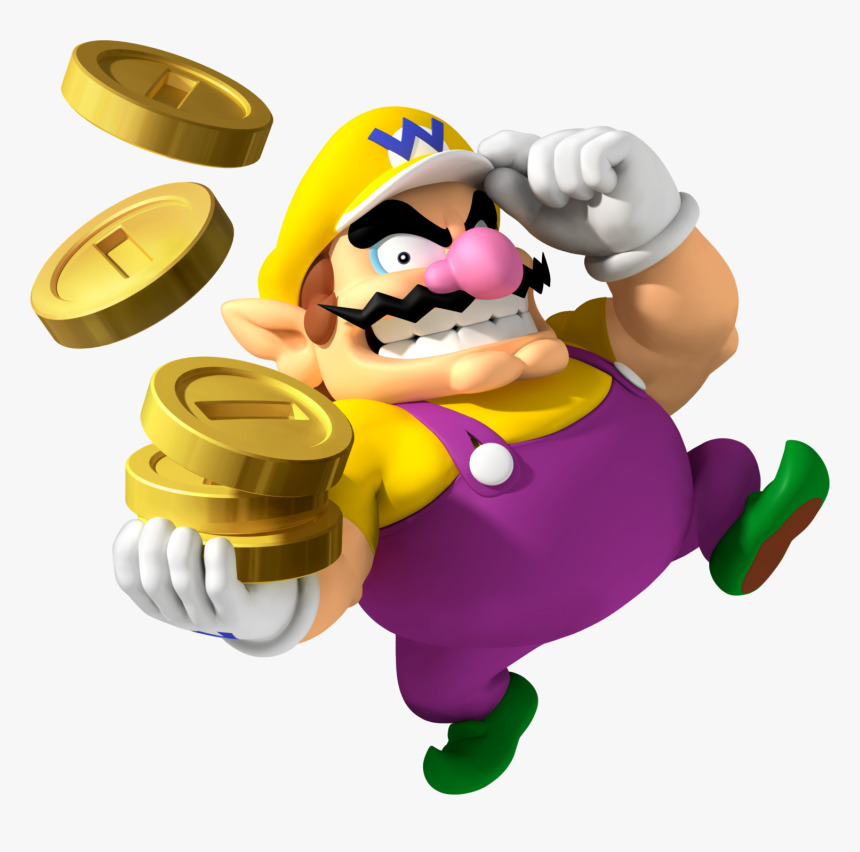 Wario And Waluigi Png - Wario Mario Party 8, Transparent Png