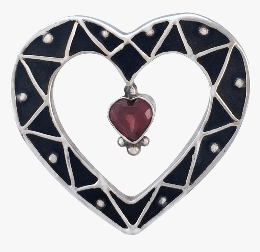 Zigzag Heart Pin Creations, For Beauty, And Fun - Heart, HD Png Download