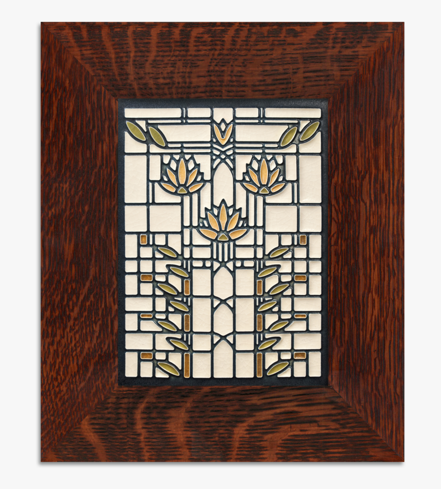 Art Nouveau Window Glass Design, HD Png Download