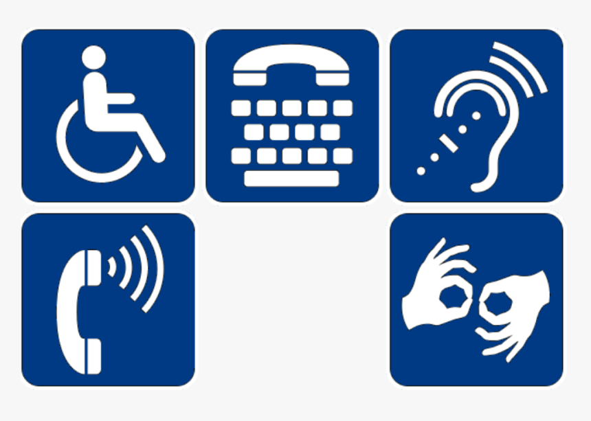 Symbols Vector Disabled - Ada Compliance, HD Png Download