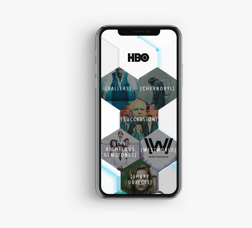 Hbo Microsite Page 3 Phone - Mockup Transparent Mockup Mobile, HD Png Download